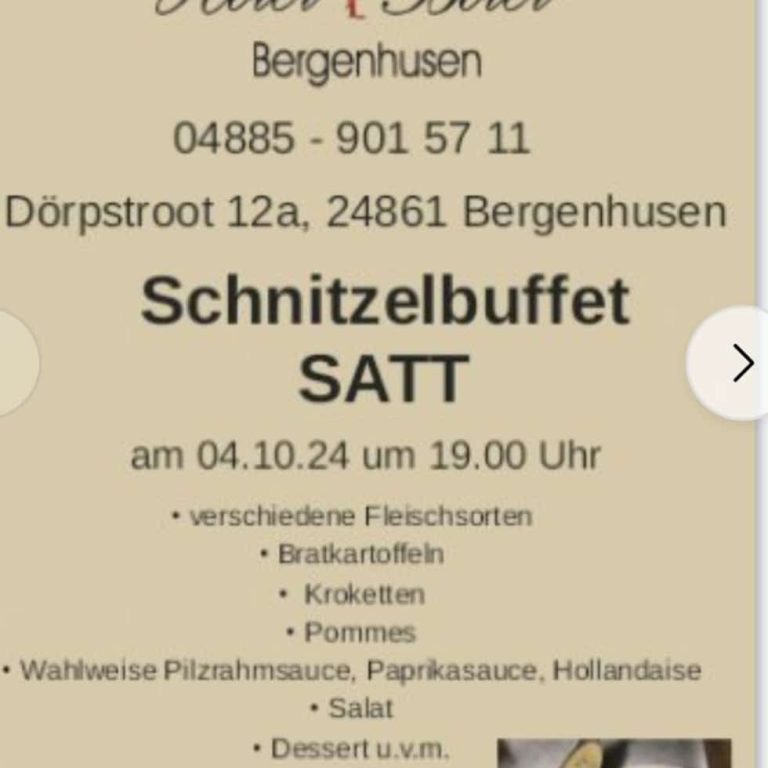 Schnitzelbuffet SATT