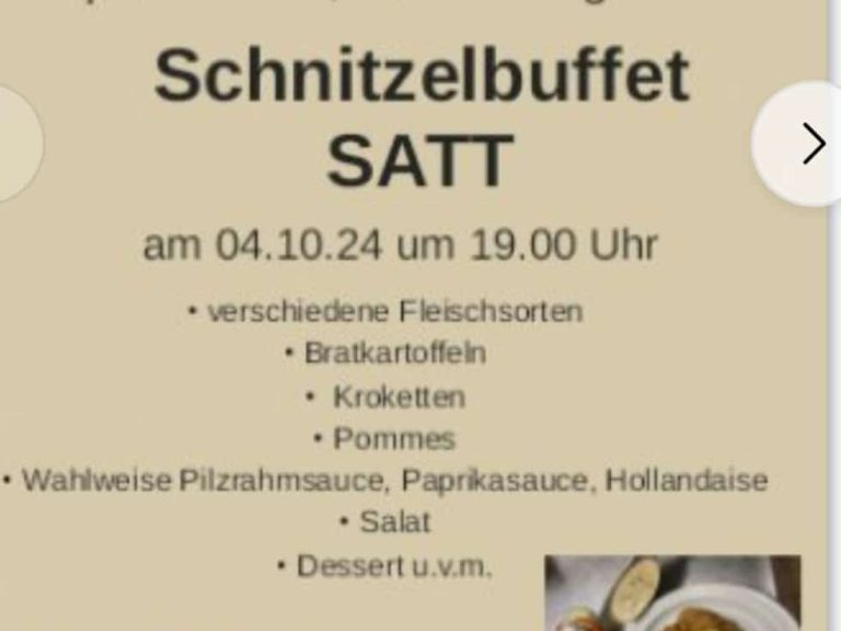 Schnitzelbuffet SATT